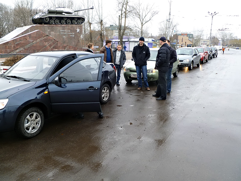 Первый автопробег Лада Гранта